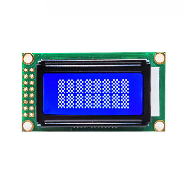 Custom 0802 Lcd 16 Pin Display 8x2 Character Blue LCD Module