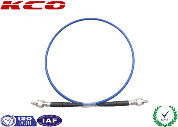 SMA905 SMA906 Fiber Optic Cable Multimode Metal Ferrule / SMA Patch Cord / SMA Pigtail