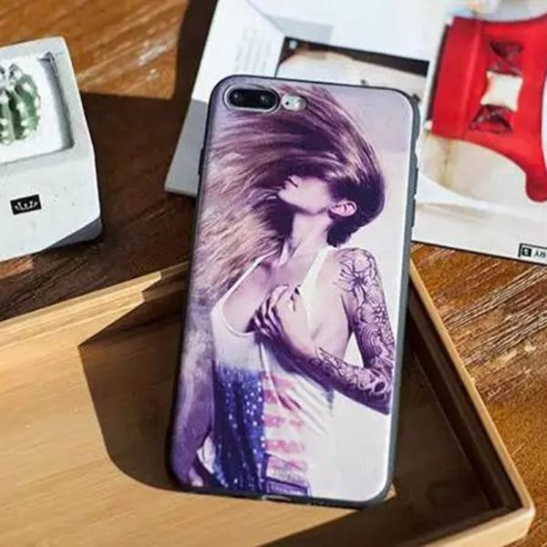 Soft TPU Super Slim 1.0mm Cool Character Image Back Cover Cell Phone Case For iPhone 7 6s Plus