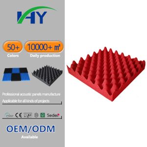 50x50cm Acoustic Foam Panels Sound Absorption For Live House Renovation