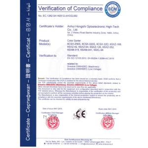 Anhui Hongshi Optoelectronic High-tech Co.,Ltd Certifications