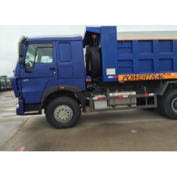 10 Wheels SINOTRUK Dump Truck LHD 371 HP 20CBM 30 - 40 Ton HYVA Hydraulic Cylinder