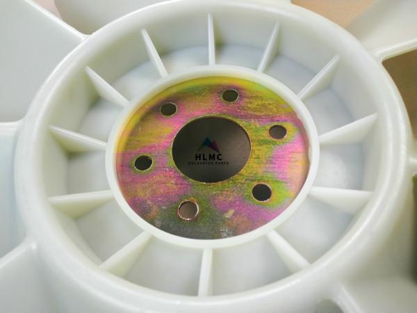 600-625-7620 Engine Fan Blade 6D102 6 Holes 9 Blades Excavator Radiator Engine Cooling Fan
