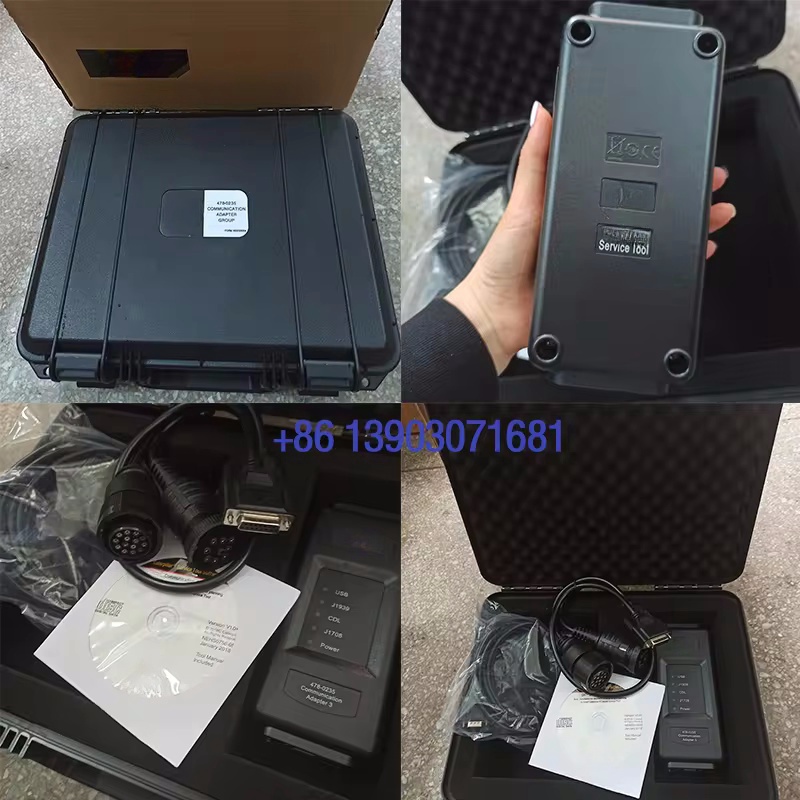ET3 ET4 Adapter 478-0235 Excavators Truck Diagnostic Tool for CAT Communication Adapter 1 Set 4780235 317-7485