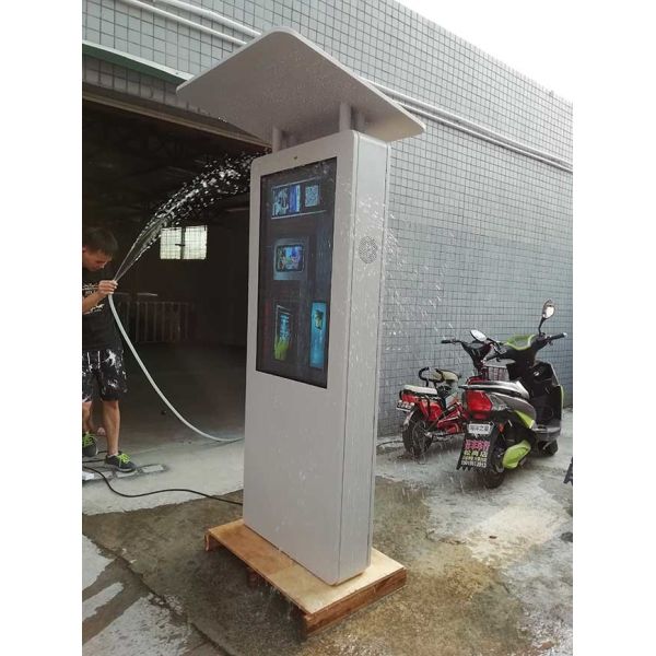 43-inch Waterproof Awning Outdoor Advertising Panel Display High-Brightness Electronic Advertising Screen