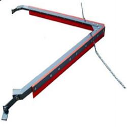 V Shaped Polyurethane Plow Belt Cleaner V Plow Belt Scraper High Abrasion Resistant