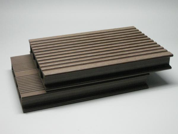 PVC Composite Foam Outdoor Deck Flooring Boards for Coffee Shop