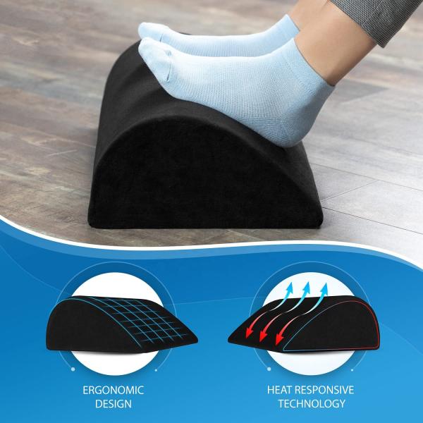 Custom Logo Accepted Knee Memo Pillow for Orthopedic Support Under Desk Foot Rest