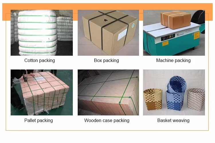PP Strapping Packing Belt 5-19mm PP Packaging belt for Automatic Strapping Machine