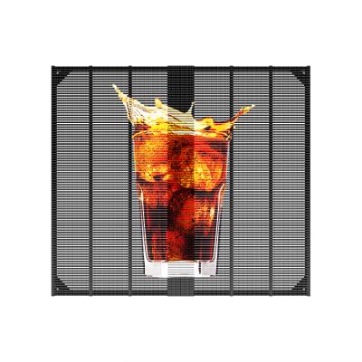 High Brightness P3.9 4000-4500cd 1000*500mm LED Grille Screen Outdoor LED Display for Commercial Advertising Campaigns