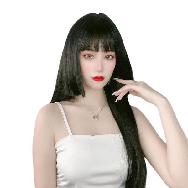 Technique 2022 Japanese Princess Cut Heat Resistant Synthetic Hair Wigs with Bangs