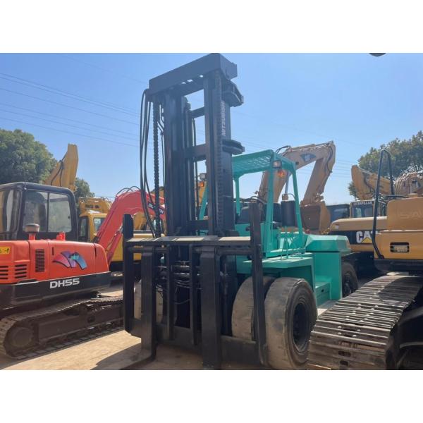 15 toneladas Mitsubishi F150 camión de montacargas usado original de Japón Mitsubishi montacargas usado