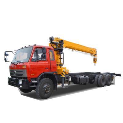 Construction Equipment 12 Ton Four-section U-shaped Boom Truck Mounted Crane
