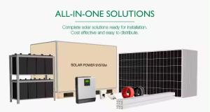 家庭型 ソーラーエネルギーシステム 60KW,80KW,100KWのコンプリートセットとインテリジェント制御システム