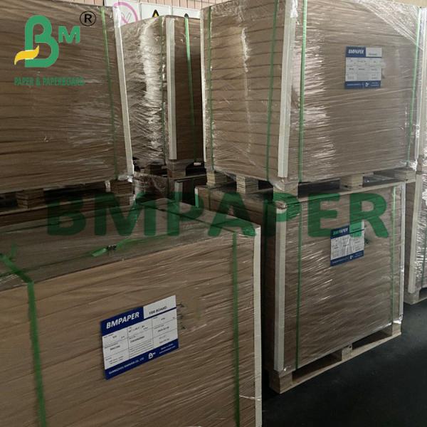 150g To 350g Single Double Polycoated Kraft Paper Brown Color For Cup And Bowl