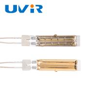 Lampes halogènes à quartz à tubes jumeaux de 1500 W pour machines à bandes de bordure