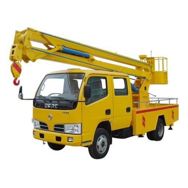 18m Truck Mounted Aerial Work Platform , 4x2 Aerial Work Truck For Maintenance