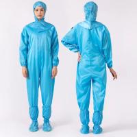 La pièce propre d'ESD vêtx combinaison statique 100D*100D de costume de travailleur l'anti