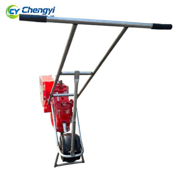 Iron Manual Seeder Machine Push Planter Efficient Seed Sowing Equipment for Agriculture
