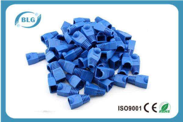 Strain Relief  RJ45 Rubber Boot / Colourful Ethernet Cable Boot Customized Size