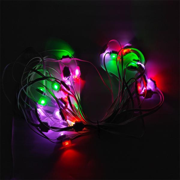 Lampes extérieures LED permanentes avec certification CE et 3 LED SMD5050 RGBW