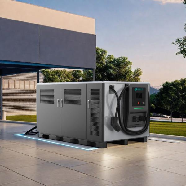 120kw CCS2 Mobile EV Car Charger 161kwh High Capacity LiFePO4 Battery Inside
