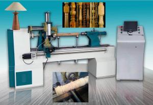Modelo da máquina L20mm 315K do torno do Woodworking do Cnc de Dia10mm