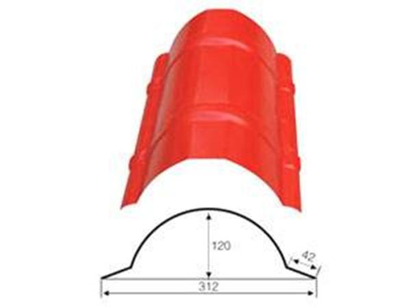 Color Steel Galvanized Aluminum Sheet Metal Glaze Roof Ridge Cap Roll Forming Machine
