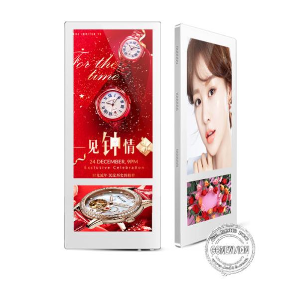 Внутренности подъема экрана рекламы лифта экранов держателя 18.5инч 10,1 стены» машина дисплея ЛКД двойной супер тонкой вертикальная