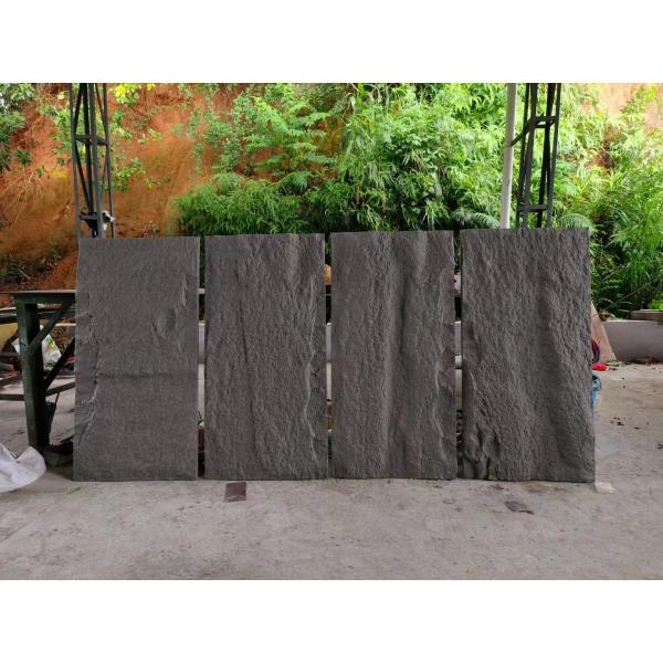 Mushroom Face PU Faux Stone Tiles Exterior Artificial Brick Stone 50mm