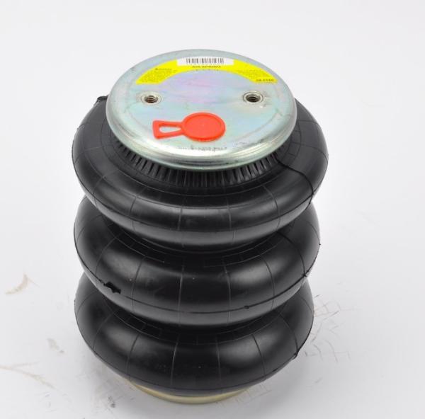 0.8MPA Air Spring Actuator 3B7X3 Suspension Rubber Dia. 176mm Triple Convoluted Shocks