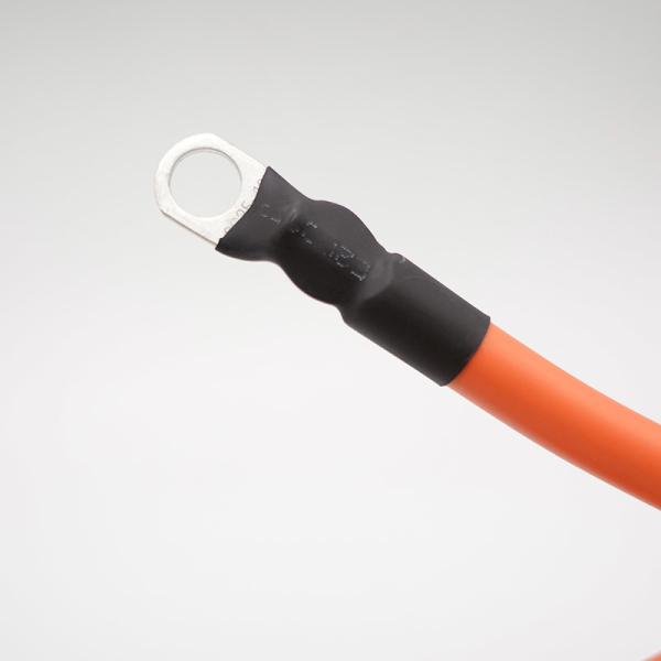 EURO Mercado Principal 25 mm Cabos de Soldadura Laranja Duplo-Isolados