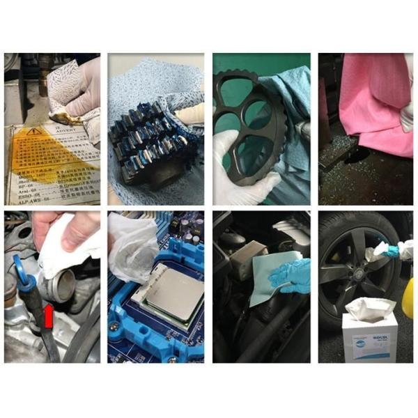 Антистатические агенты Нетканые воздушные оптические линтобезопасные чистые комнатные сухие бумажные уборки 0609