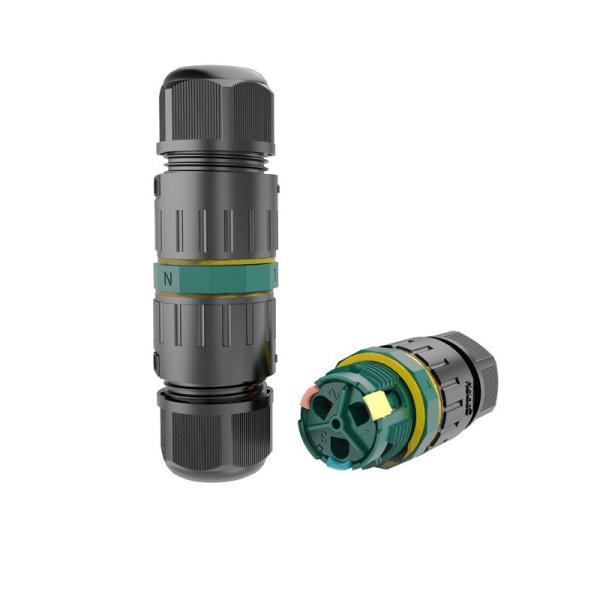 M20 3コア 防水円形接続器 プッシュタイプ クイックカードアダプター IP68