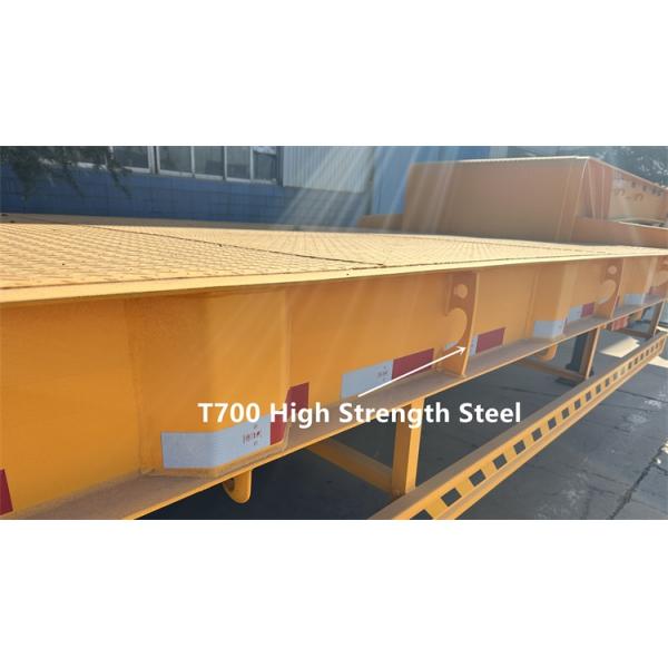 3 оси 80 тонн низкополосной полуприцеп для продажи на Мадагаскаре