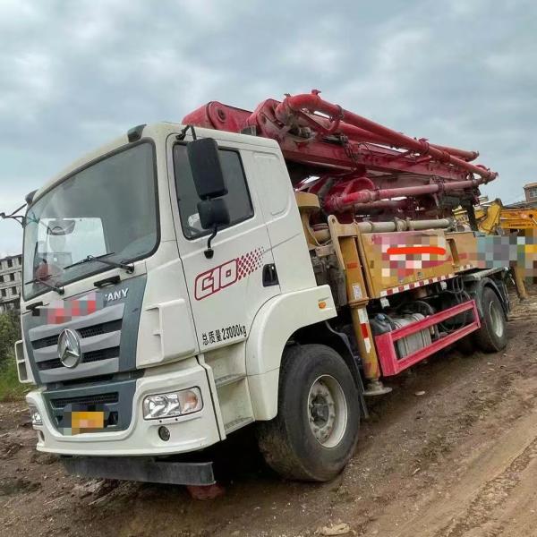 Used Concrete Pump Truck well condition 2020 SANY 39m concrete boom pump