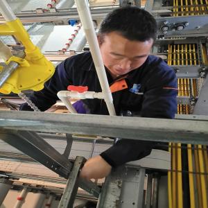 Diamètre potable du système 25mm de volaille de poulet des conducteurs Q235 de