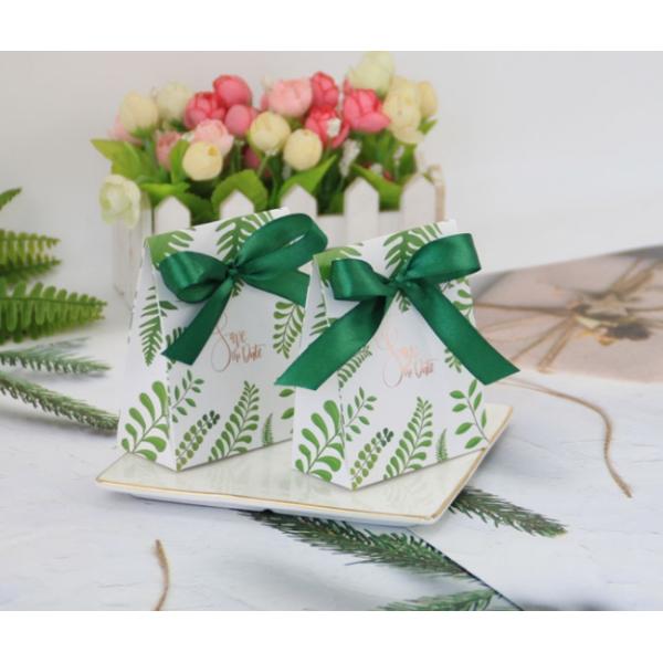 Свежая зеленая бабочка ленты напечатала шоколад бумажных мешков упаковывая 9g/Pcs