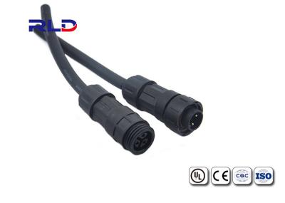 modo de conexão impermeável do travamento de parafuso dos conectores circulares da C.A. 250V