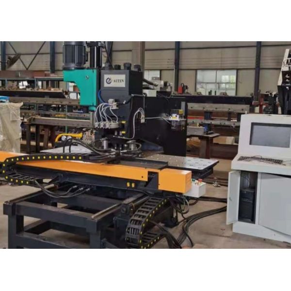 1500*800mm Max Workpiece Size Cnc Plate Punching Machine For Steel Tower Manufacturing