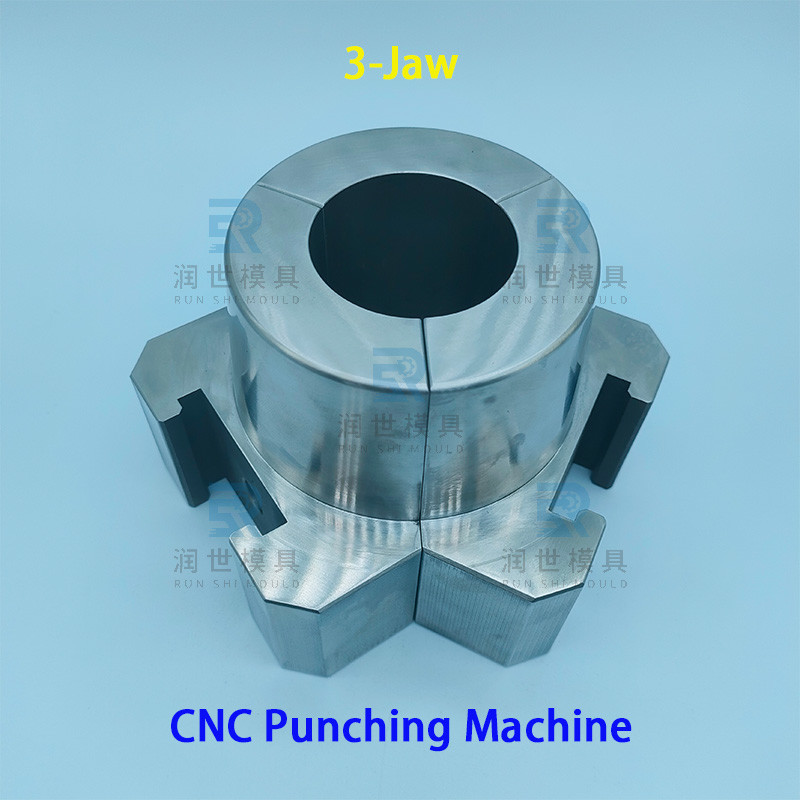 SKD11 DC53 CNC Punching Machine Parts Φ54mm 3 Jaw Chuck For CNC Flute Type Punching Machine