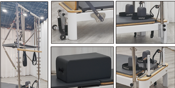 Pec Aluminum Reformer Tower U+PL019A Robust Foldable Convertible Quiet Balanced Weight