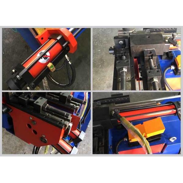 Aluminum PipeHydraulic Pipe Bending Machine DW38NC 4KW Low Power Construction
