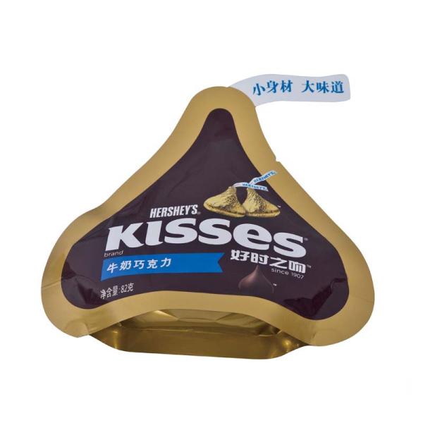 Aluminum Foil Shaped Pouch Round Shape Mylar Food Packaging Bag Gravure Printing