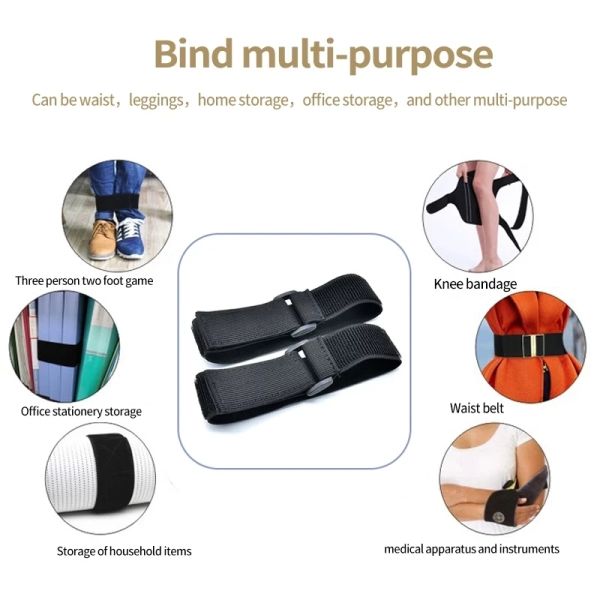 50mm Width Nylon Elastic Hook and Loop Strap with 20 Yards Length for Luggage and Bags