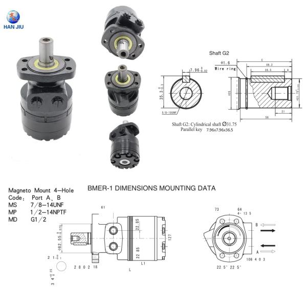 WHITE Agitator 10039180 SCHWING Hyd Motor Concrete Pump Spare Parts BUCHER BREL 470