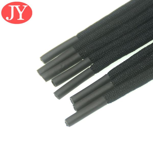 Jiayanag Phthalate Free White color blue aglet stripe plastic TPU soft rubber aglets