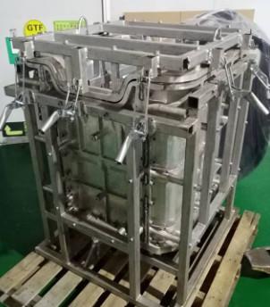 Silver Aluminum Rotational Molds Custom Logo Rotomolding Factory