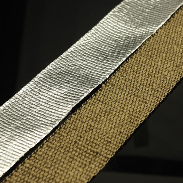 Silica Basalt Fabric Fiberglass Titanium Lava Thermal Insulation Wrap Tape Fire Shield