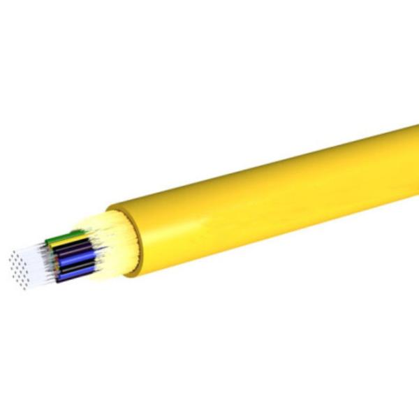 100m 4 Cores 6 Cores Fiber Optic Jumper Single Mode Yellow